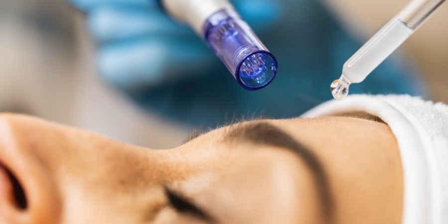 Aplicación profesional del Cóctel Mónaco en Eternia Derma Center con aparatología estética